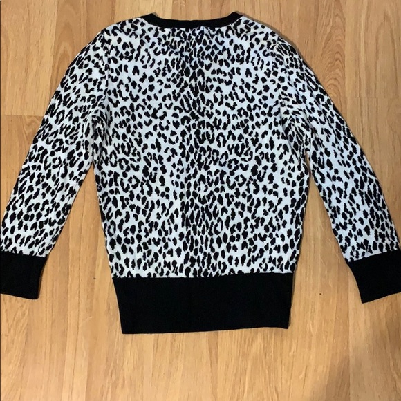 Cheetah Print Cardigan - Picture 5 of 5